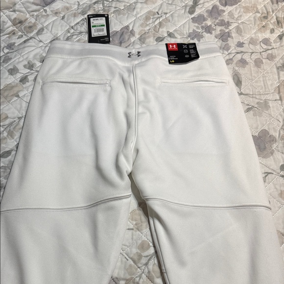 Under Armour White softball pants L - Picture 8 of 11